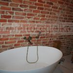 Cegła dekoracyjna w łazience