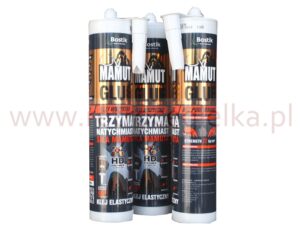 Retrocegiełka - klej montażowy Mamut