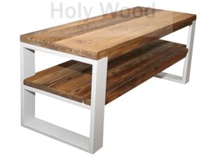 Szafka RTV, białe nogi