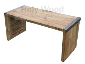 Stolik kawowy, stare drewno sosnowe