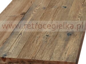 Blat ze starego drewna - deski szczotkowane