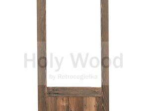 Lustro ze starego drewna w formie drzwi