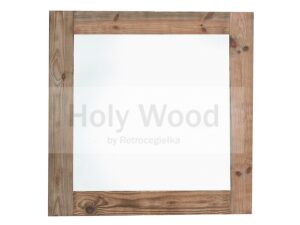 Lustro ze starego drewna, głębokość ramy 6 cm