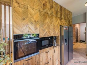 Fronty ze starego drewna - jodełka