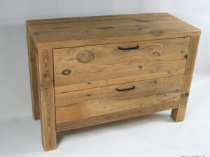 Szafka łazienkowa, stare drewno (SZA.Ł48)