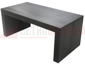 Masywny stolik kawowy - stare drewno sosnowe heblowane