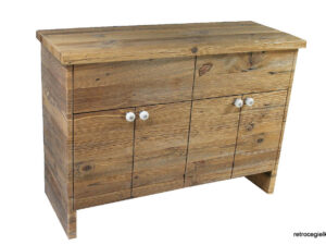 Szafka łazienkowa, stare drewno (SZA.Ł56)