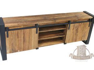 Szafka RTV, stare drewno sosnowe (RTV_10)