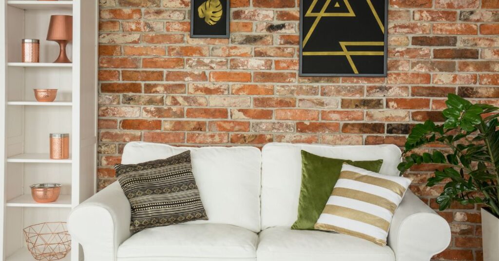cegla dekoracyjna w idealnym polaczeniu z boho